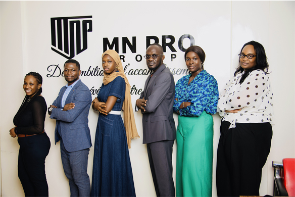 Équipe MN PRO GROUPE en réunion